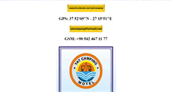 Desktop Screenshot of campingturkey.com